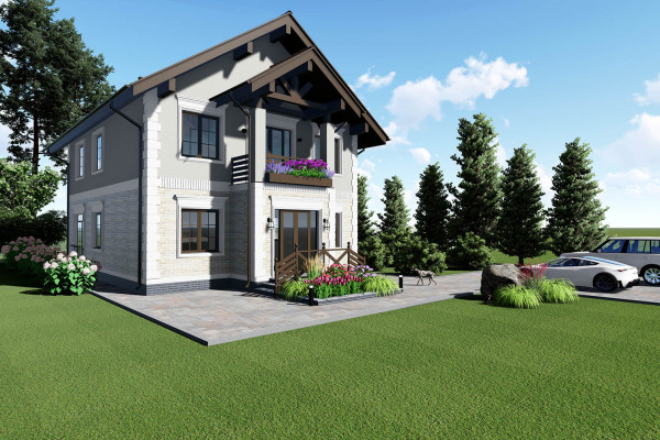 Двухэтажные дома