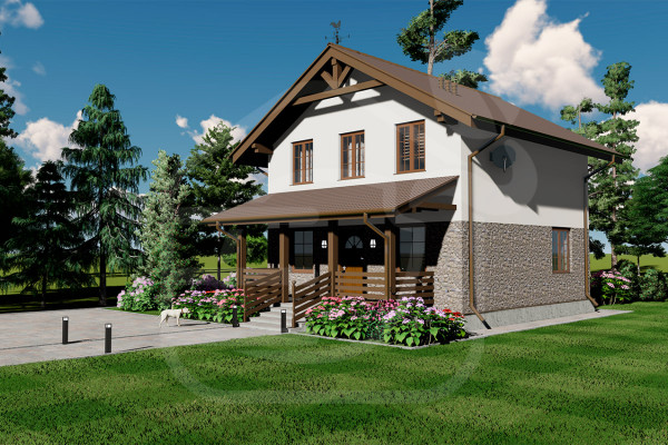 Мансардные дома 